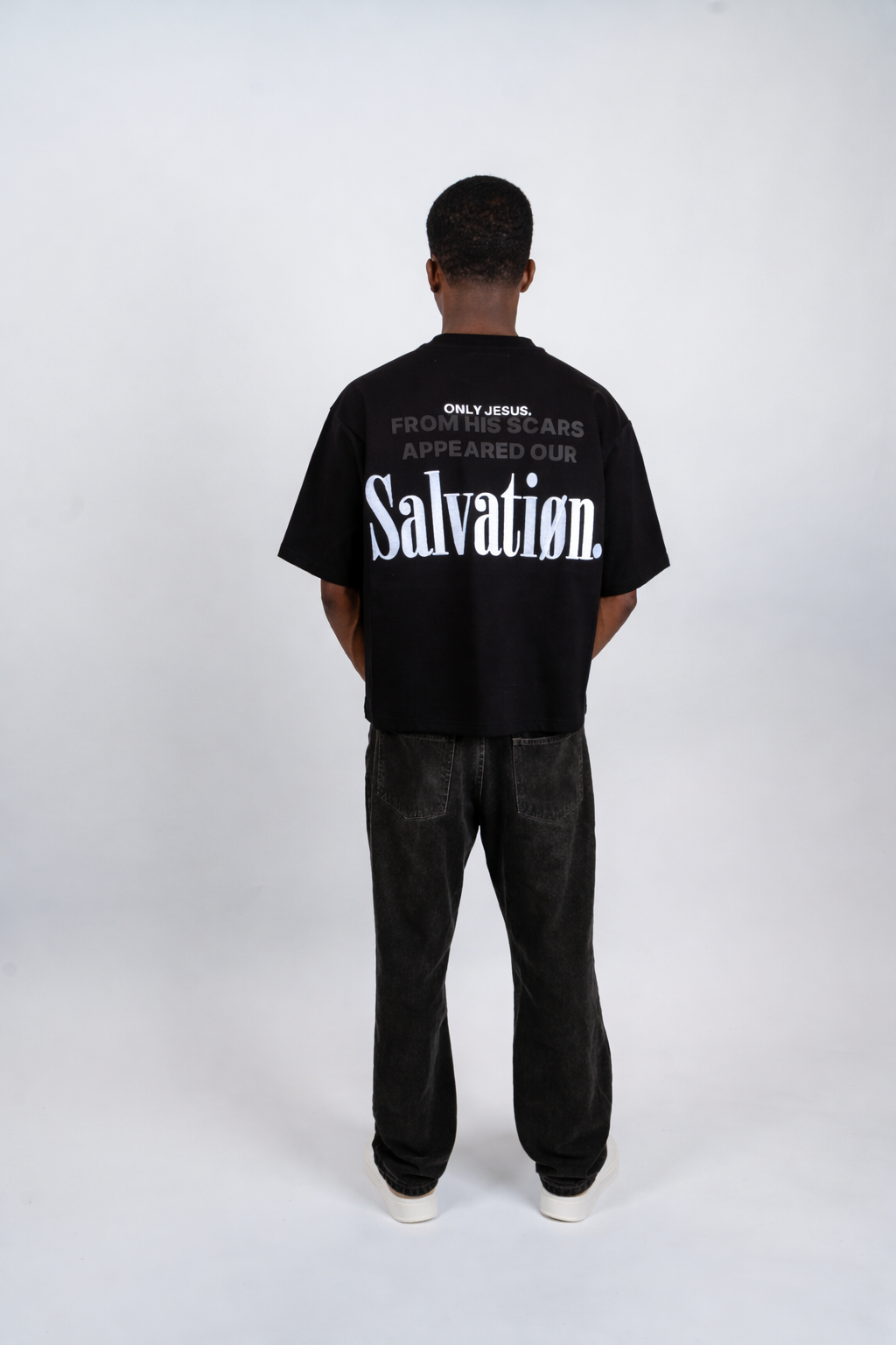 'ONLY JESUS' - H12:2 BLACK